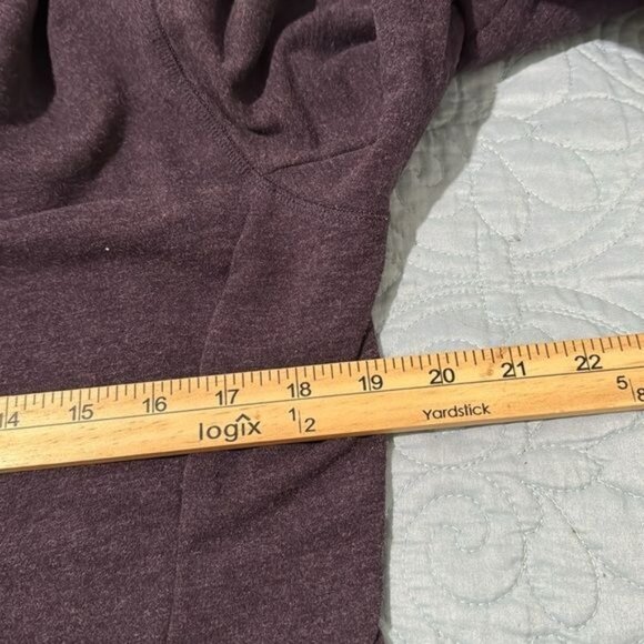 Tuff Athletics Womens Asymmetrical Full Zip Jacket XL 55% Cotton 38% Polyester P - Picture 8 of 9